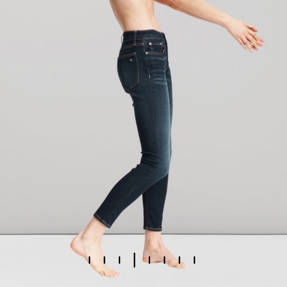 Rag and bone Cate Ankle Skinny - Carmen Mid-Rise Stretch Jean - Picture 3 of 16